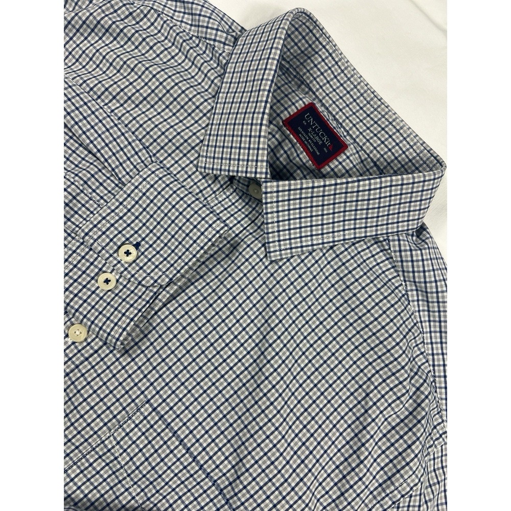 UNTUCKit Men's Long Sleeve Blue Extra Large Slim Fit - Picture 1 of 7